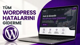 WordPress hatalarınızı ve sorunlarınızı hızlıca çözerim