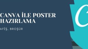 canva üzerinden hızlı şekilde afiş görsel tasarımı yaparım