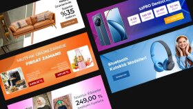 markanıza etkili banner tasarımı yaparım