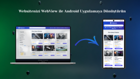 websitenizi android uygulamaya (Webview ile) çevirebilirim