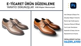 e-ticaret ürün fotoğraflarınızı profesyonelce düzenlerim