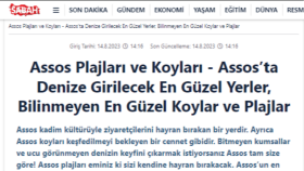 Sabah Blog Yazısı - Assos