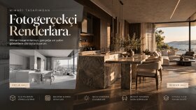 Mimari Render | Fotogerçekçi İç Mekân Görselleştirme