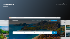HotelNerede Web Arayüz Tasarımı - Web UI