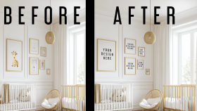 Bir müşterim için resimi mockup haline getirdiğim çalışmalar