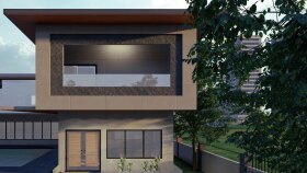 Hazır 3D Villa Modeli Üzerine Görselleştirme