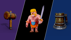 oyunlarınız için 3 boyutlu modeller yapabilirim