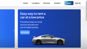 Profesyonel Rent a Car Web Sitesi Tasarımı 