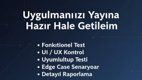 6 Cihazda Mobil & Web Uygulama Test Çalışması