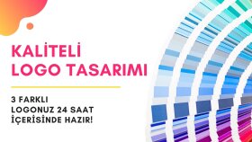 24 saat içinde kaliteli logolar tasarlarım