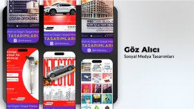 Etkileyici sosyal medya tasarımları hazırlayabilirim