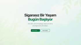 Sağlık Odaklı Sigara Bırakma Sistemi Arayüz Tasarımı (UX/UI)