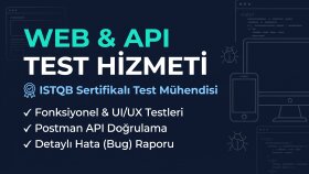web ve yazılım projelerini test edip hataları raporlarım