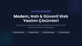  internet sitesi tasarımı ve yazılımı yaparım
