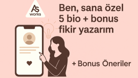size özel 5 bio + bonus fikir yazarım