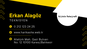 Kartvizit tasarımı