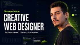 creative Wix Studio sitenizi anahtar teslim tasarlarım