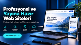 profesyonel ve yayına hazır websiteleri geliştiriyorum