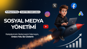 hedef kitlenize uygun içerikler, düzenli paylaşımlar yaparım