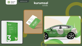 Kayseri Şeker için yaptığımız kurumsal kimlik tasarımı