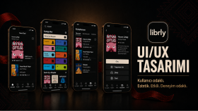 mobil uygulamanız için UX/UI tasarımı yaparım