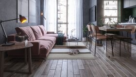 1+0 Loft Daire