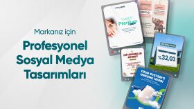 sizin için profesyonel sosyal medya tasarımları yapabilirim