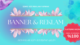 banner ve reklamlarınızı size en uygun haliyle tasarlarım