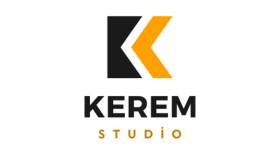 KEREM STUDİO İÇİN TASARLADIĞIMIZ LOGO