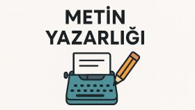 metin yazarım