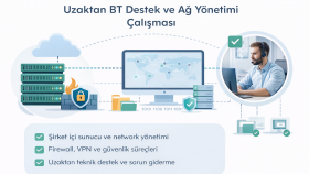 BT destek ve sistem yönetimi hizmeti sağlıyorum