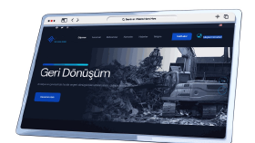Hafriyat, Geri Dönüşüm firması için kurumsal site çalışmamız