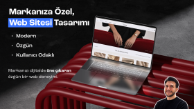 markanızı öne çıkaran modern web tasarımı yaparım