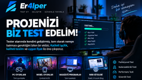  tester kadromuz ile tüm test işlemlerinizi hallediyorum