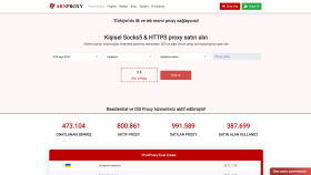 ArnProxy Web Yazılımı