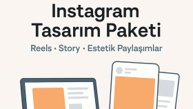özgün post, reels kapağı ve hikâye tasarımı yaparım