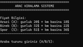 C Programlama ile Geliştirilmiş Sistem ve Uygulama Projeleri