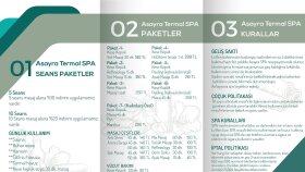 Asayra Termal Otel Broşürü