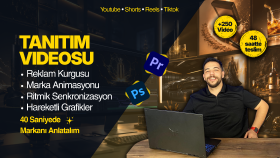 sosyal medya için kısa reklam ve tanıtım videosu yaparım