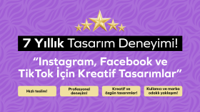 sosyal medya tasarımlarımyla markanıza değer katıyorum
