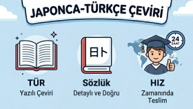 Japonca metinlerinizi Türkçe'ye çevirebilirim