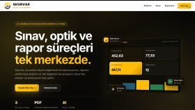 Skorvar.com.tr - AI Destekli Ölçme-Değerlendirme ve Analiz