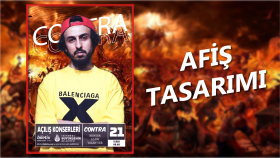 Contra - Konser Afiş Tasarımı