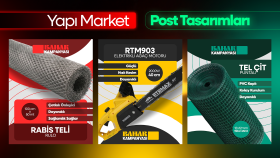 Yapı Market Sektörü Post Tasarımları