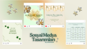 hedef kitlene hitap eden sosyal medya postları tasarlarım