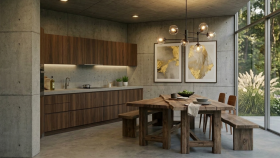 Mutfak modelleme ve render