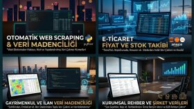 Python ile web sitelerinden veri çeker ve Excel'e aktarırım