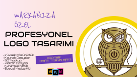 sizin için profesyonel ve şık logolar tasarlıyorum