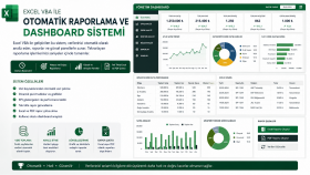 Excel VBA ile Otomatik Raporlama ve Dashboard Sistemi