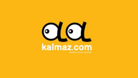 ''Al Al Kalmaz'' karikatüristik e-ticaret web site logosu.